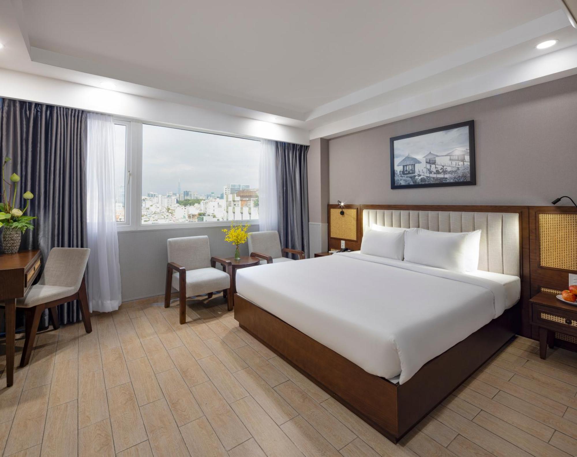 Viet Lotus Saigon Hotel Cidade de Ho Chi Minh Exterior foto