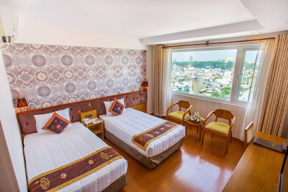 Viet Lotus Saigon Hotel Cidade de Ho Chi Minh Exterior foto